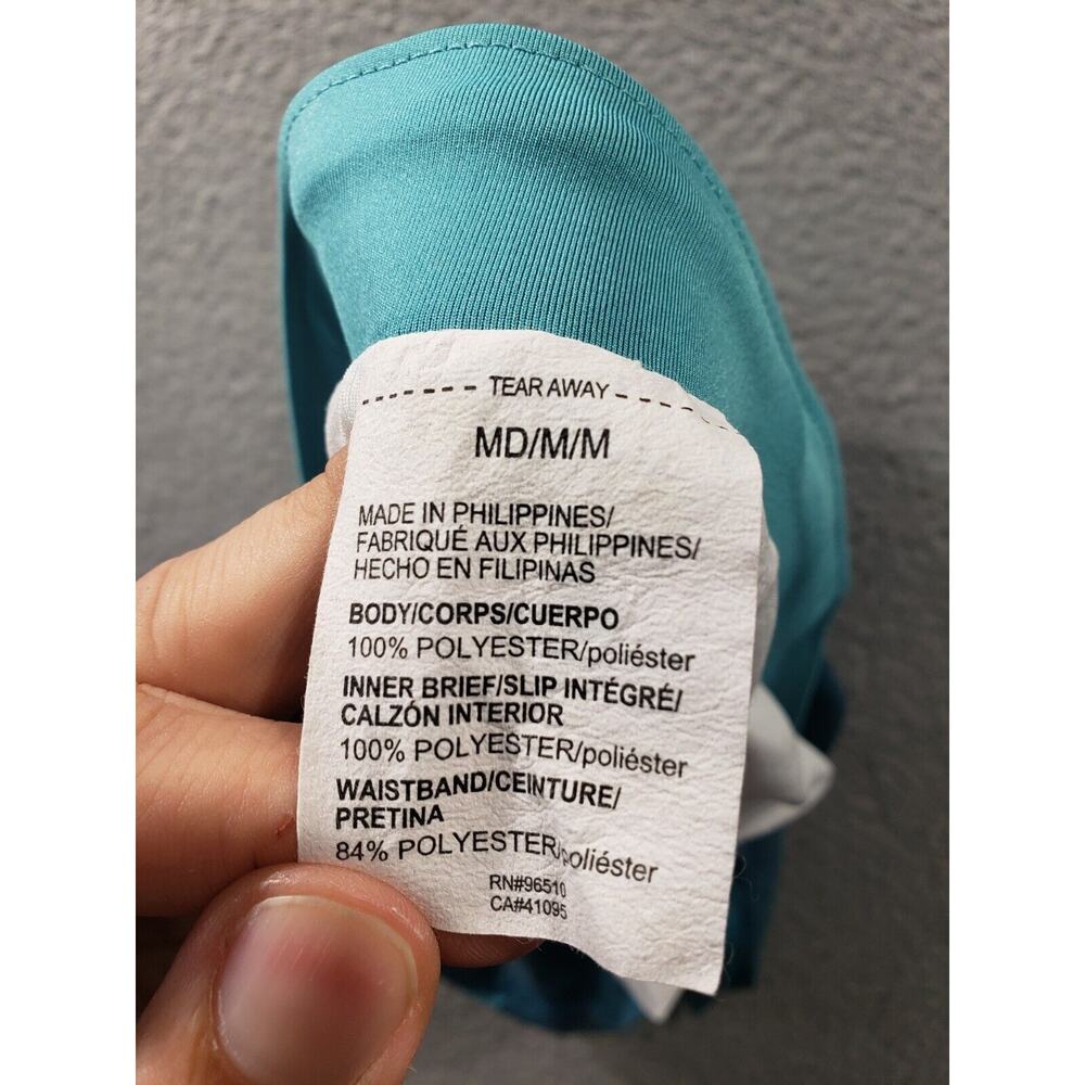 Under Armour Shorts Women's Medium Teal Blue 2.0 Fly By Running Athleisure 28x3 - Picture 14 of 16